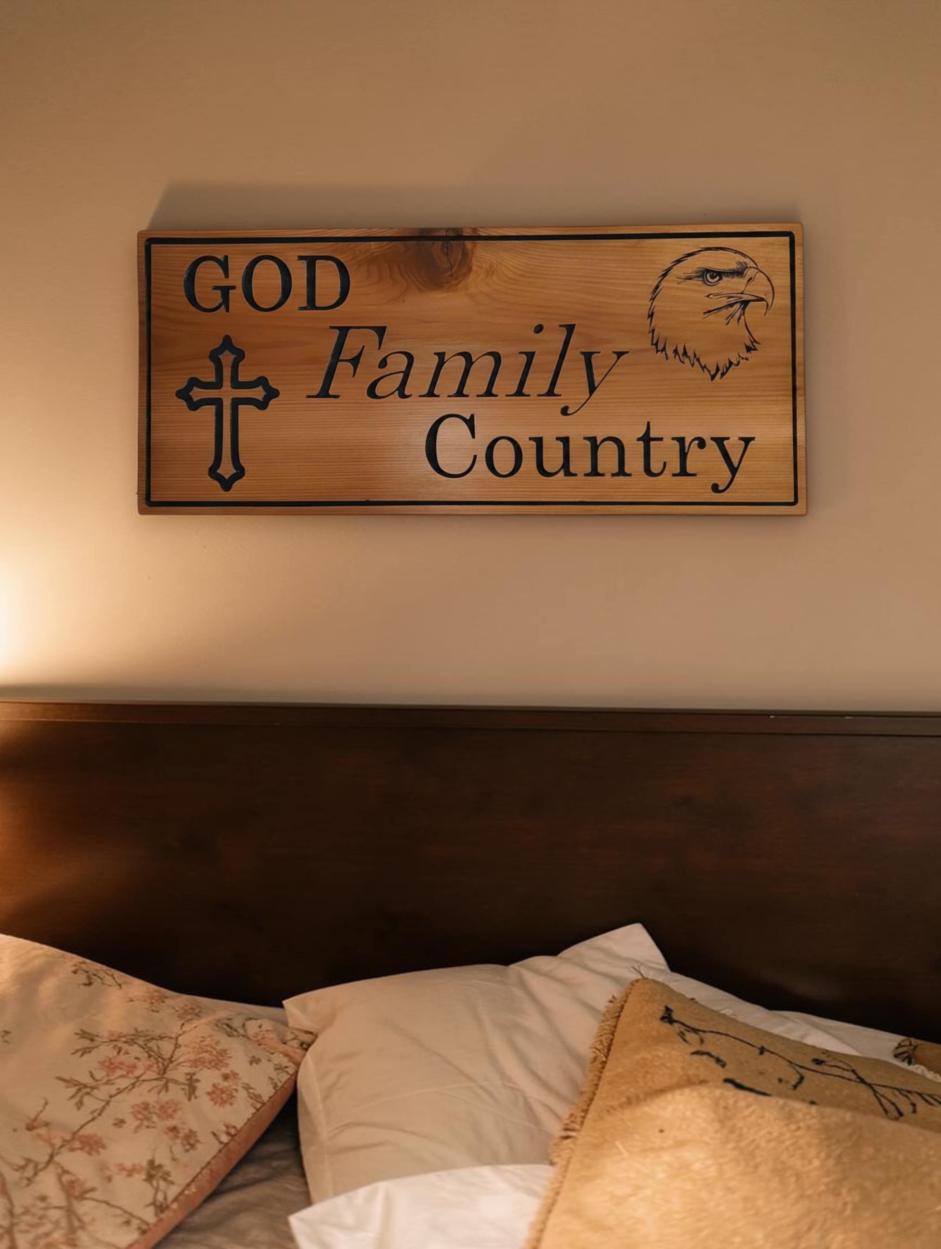 God Family Country